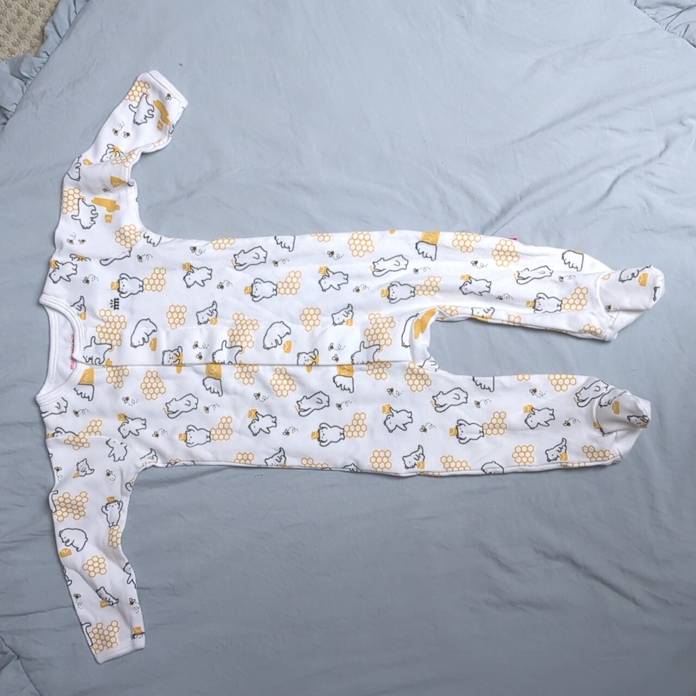 Magnetic Me Organic Cotton Baby Footie Pajamas
